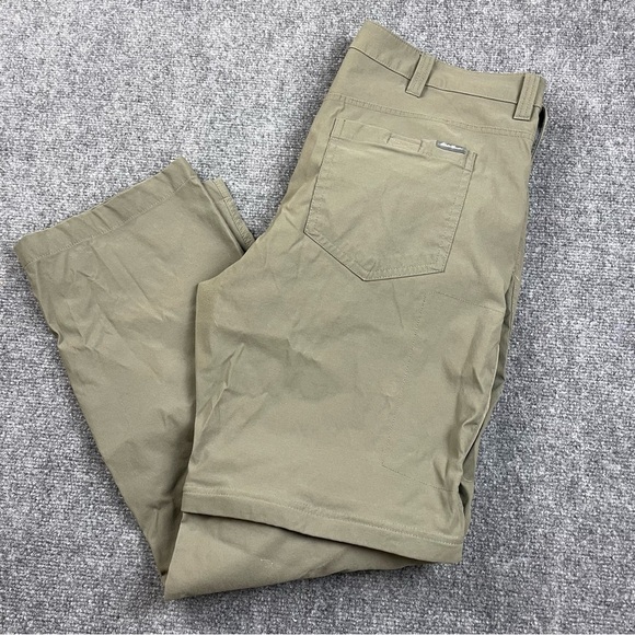 Eddie Bauer Other - EDDIE BAUER Men’s Khaki Zip off Leg/Shorts versatile Hiking Pant size: 40x30